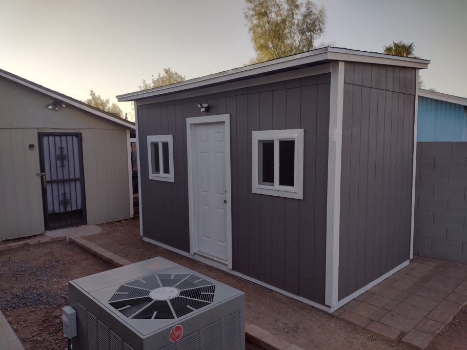 Custom Shed Exterior Complete